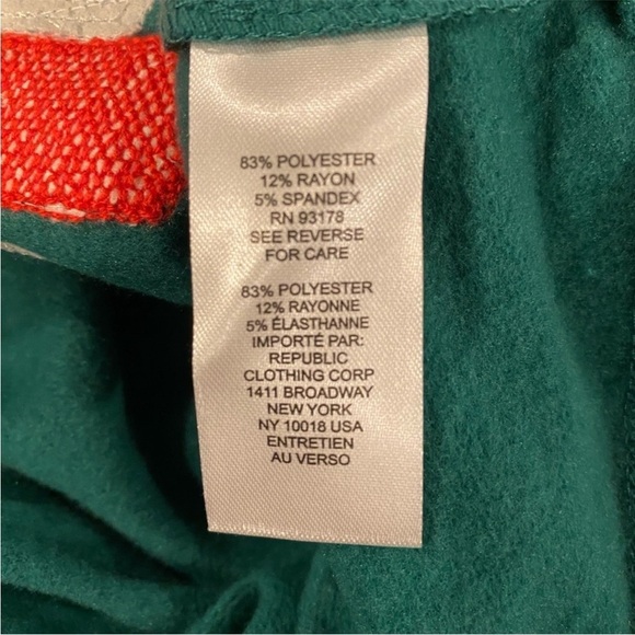 Workshop Republic Sequin Owl Christmas Holiday Sweatshirt NWOT Size S - Picture 5 of 6